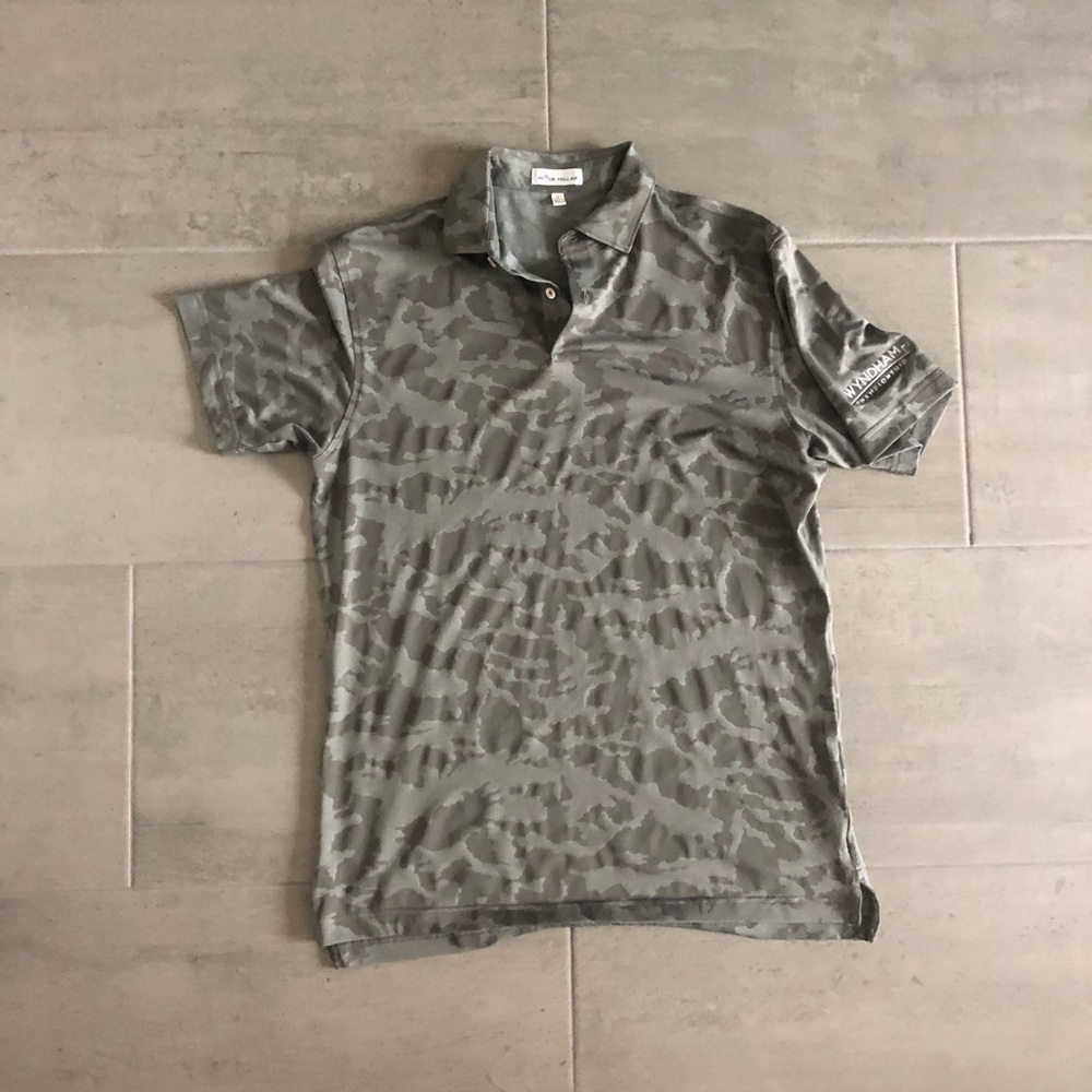 Peter Millar Wyndham Championship Camo Polo